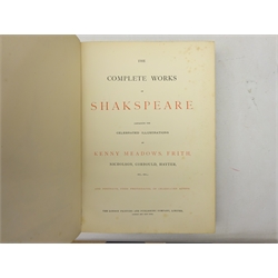  The Complete Works of Shakespeare containing illustrations, 'Shakspeare's Works', in three volumes, 'Tragedies', 'Comedies' and 'Histories' (3)    