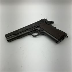 Tanfoglio CO2 semi-auto .177 - 4.5mm Witness 1911 pistol, serial no.20519509, L25cm overall, boxed with quantity of ball bearings, CO2 cartridge and instructions