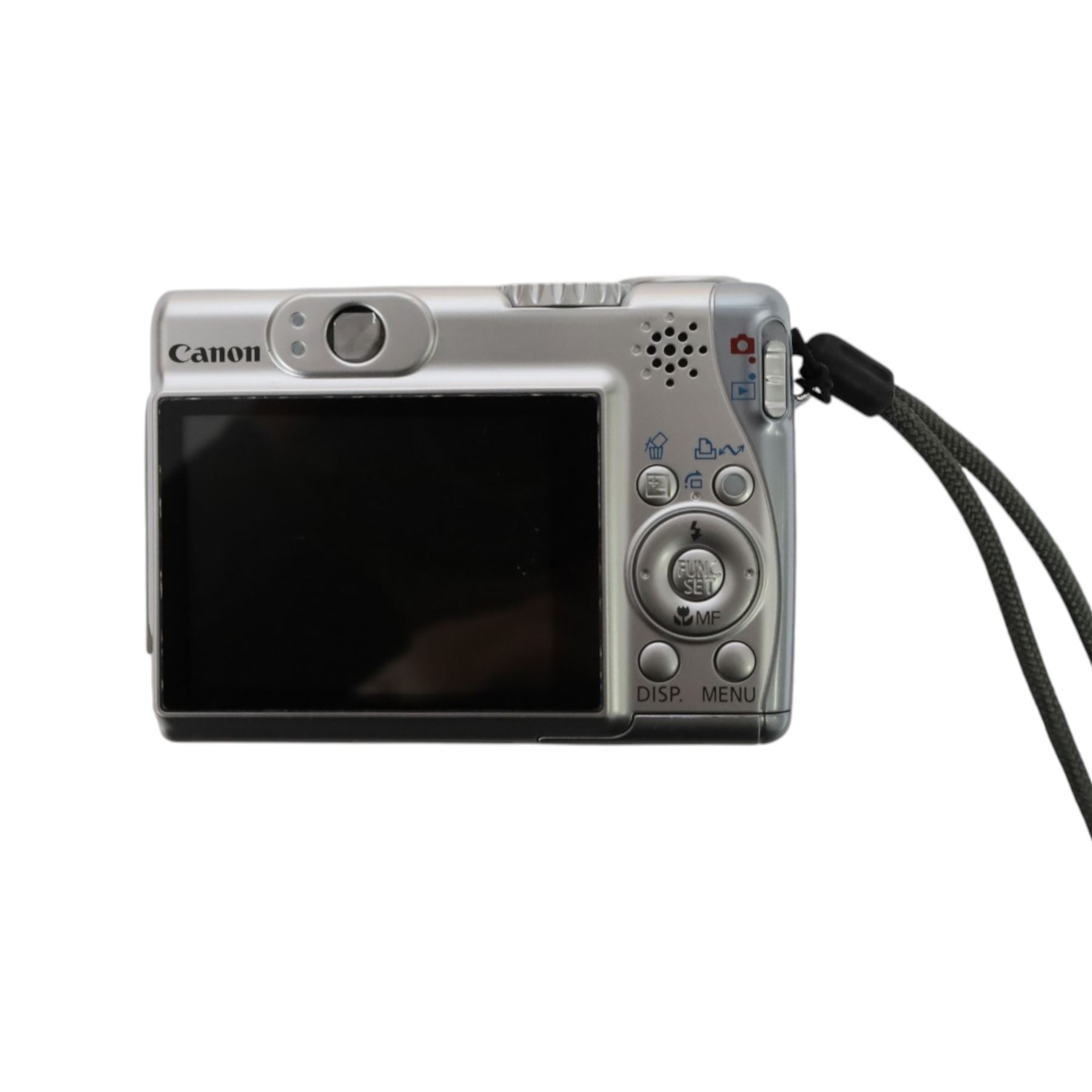 Six Canon compact digital cameras, comprising Ixus L-1, Ixus 850 IS, Ixus Z90, Ixus 960 IS, Powershot A1200 and Powershot A540, three with boxes