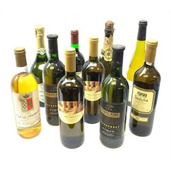 Mixed alcohol including two bottles of Stone Pine Cellars 1999 chardonnay limited release, 75cl, 12.5%vol, Billecart-Salmon brut 1991 champagne, 750ml, 12%vol, etc, various contents and proofs, 10 bottles