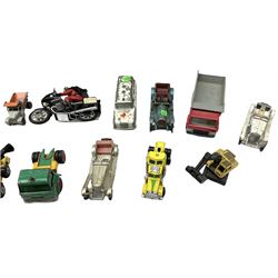 Thirty-eight modern die-cast promotional and advertising models by Lledo; all boxed; and quantity of unboxed and playworn earlier die-cast models by various makers.
