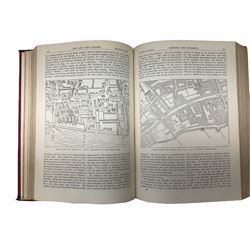 Six volumes of Old and New London Illustrated together with Illustrated London News, volume 29, July to December 1856