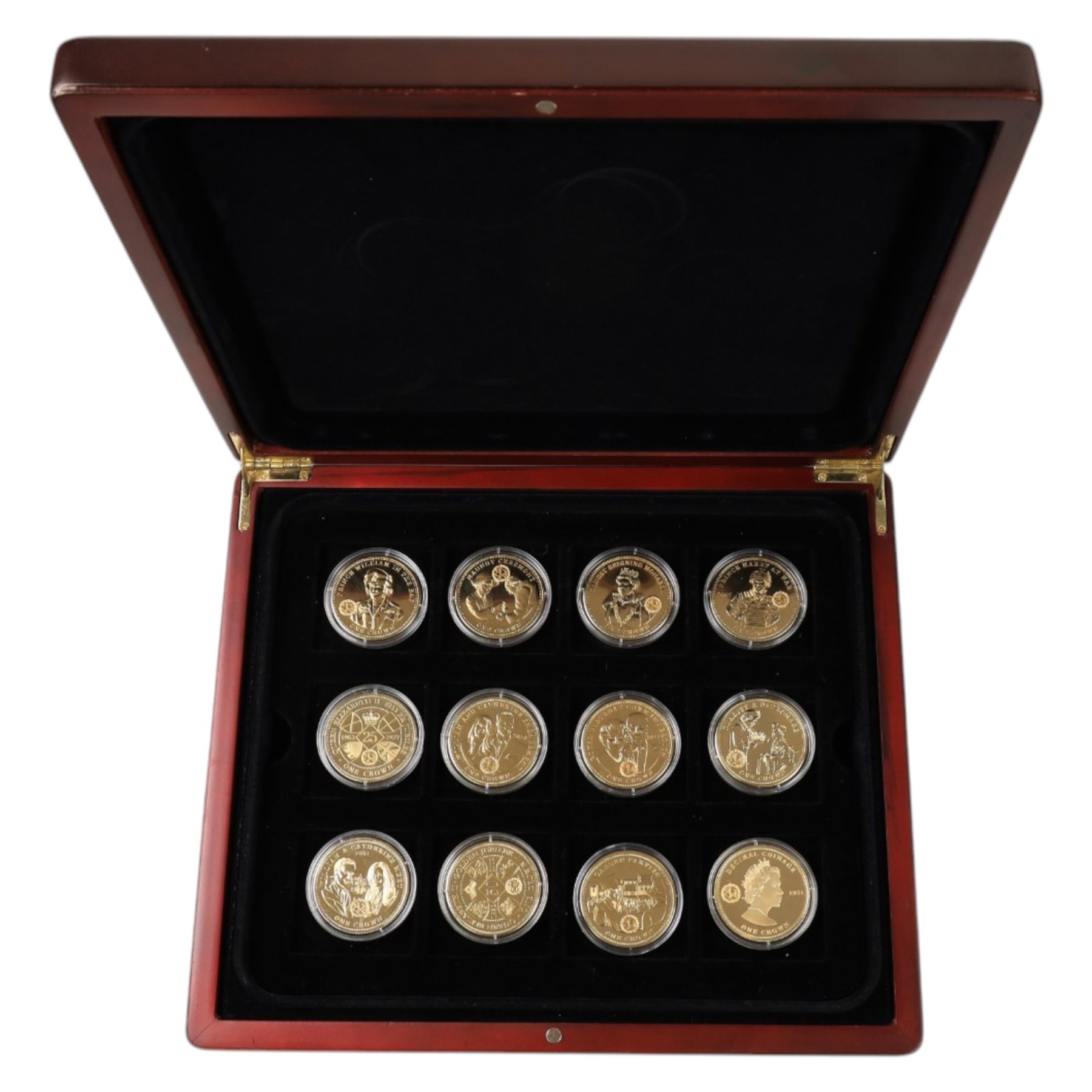 'The Royal House of Windsor' and 'Changing Face of Britain's Coinage' coin collections, issued by The London Mint Office, cased with certificates