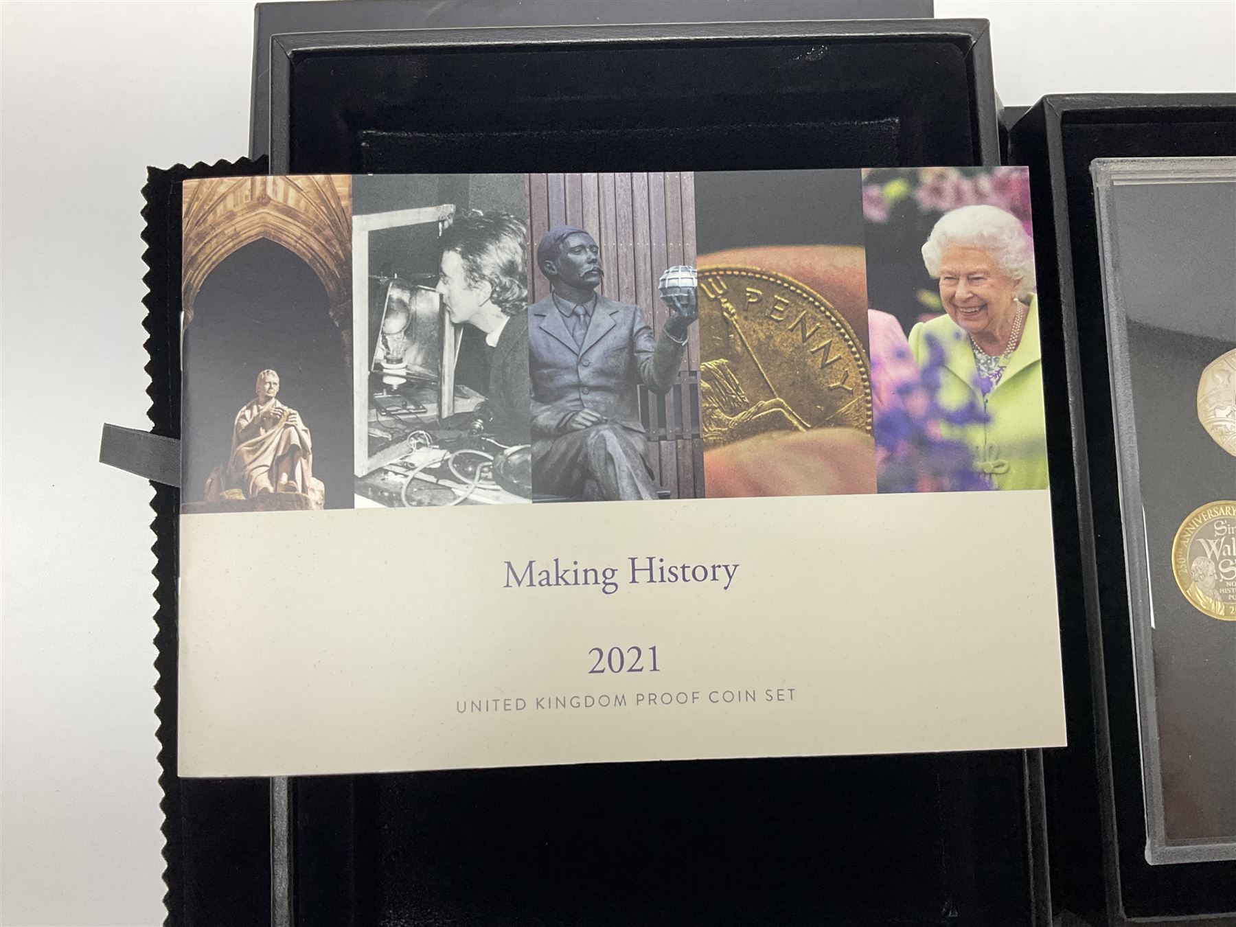 The Royal Mint United Kingdom 2021 proof coin set, cased with certificate