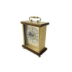 Smiths 20th century battery operated mantle clock