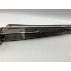 Fred Williams London & Birmingham 12-bore side-by-side double barrel box-lock non-ejector sporting gun with 2 1/2