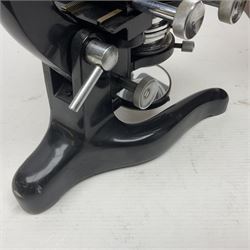 20th century W. Watson & Sons binocular microscope no 98191, in original box, together with W. Watson & Sons Kima microscope no 107846, in original box and Cooke Troughton & Simms binocular microscope no 467926