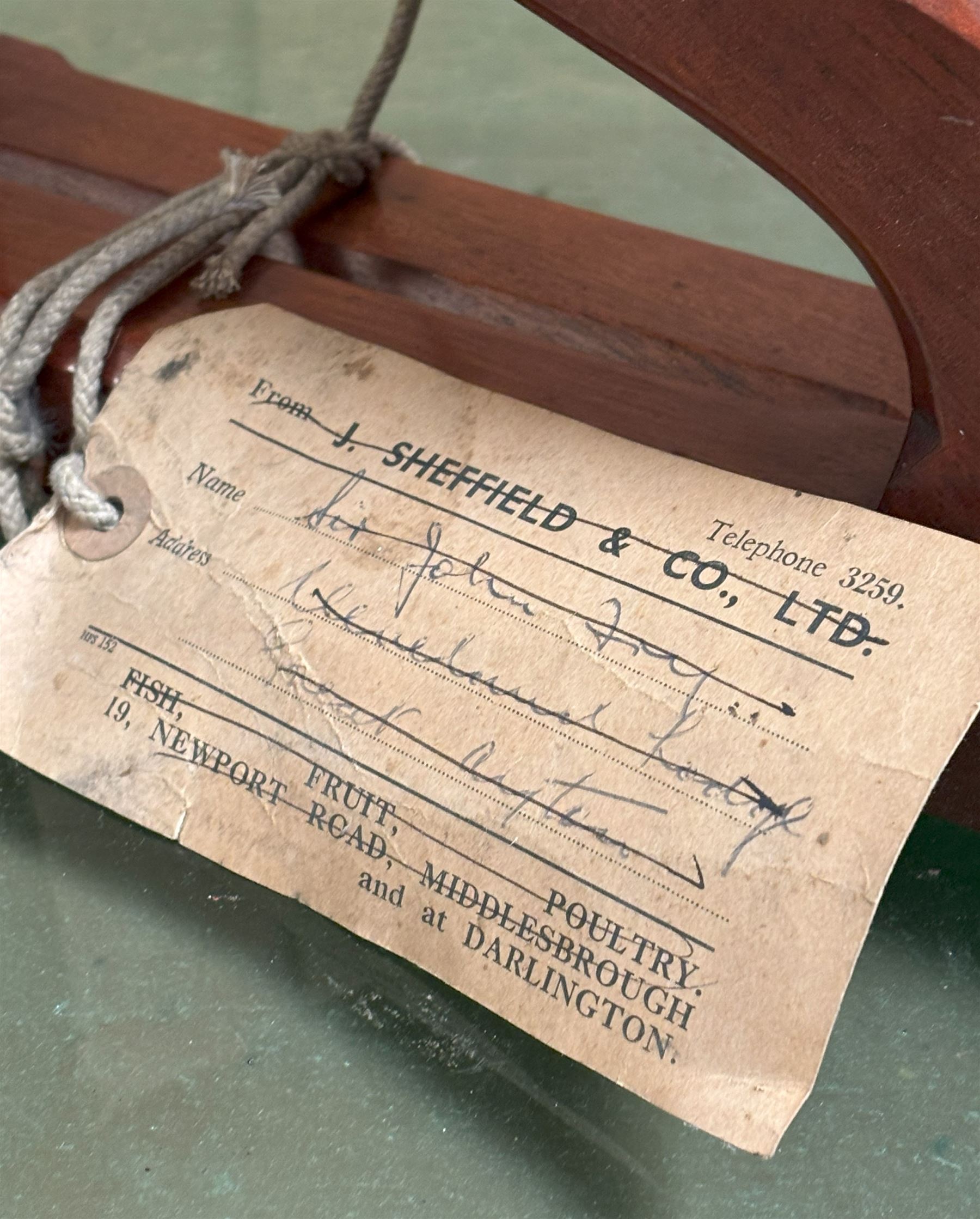 Pair of Victorian pierce carved mahogany wall brackets of scrolling form (30cm x 21.5cm, D8cm) together with a pair of walnut brackets, complete with iron fittings and an old depository label (32cm x 34cm, D4cm) (4)  - COLLECTION BY APPOINTMENT FROM: The White House, Thirsk Road, Easingwold, York, YO61 3NF - CALL 01723 507111 TO ARRANGE
