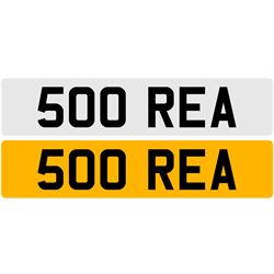 500 REA - UK registration certificate