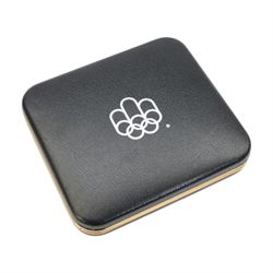 Royal Canadian Mint 1976 'Montreal Olympics' silver proof four coin set, cased