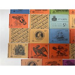 GPO pre -decimal stamp booklets and other stamp booklets, some being complete