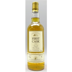  First Cask Speyside Malt Whisky - Macduff, distilled 1972, bottled 2003, Cask 2360, Bottle 93, 70cl, 46%vol, 1 bottle with certificate.  