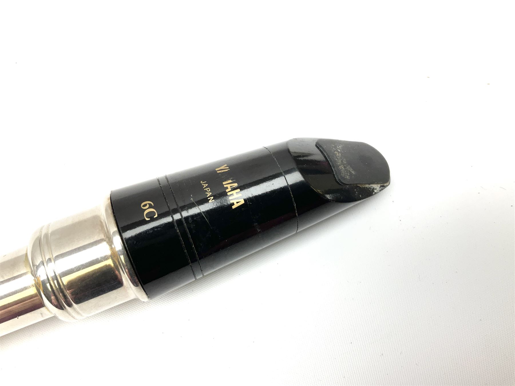 Holton Elkhorn Collegiate silver plated two-piece clarinet No.203444 L68cm; cased