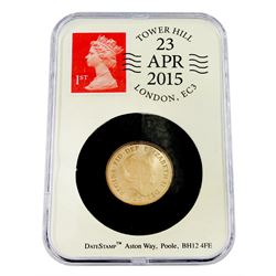 Queen Elizabeth II 2015 gold proof full 