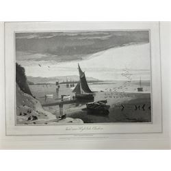 William Daniell RA (British 1769-1837): Scarborough, Whitby, Flamborough, Whitehaven, Tynemouth, Holy Island, Lancaster, et al., set of nineteen aquatints 23cm x 30 cm (19) (unframed)