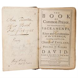 'The Book of Common Prayer and Administration of the Sacraments', printed by John Baskett ...