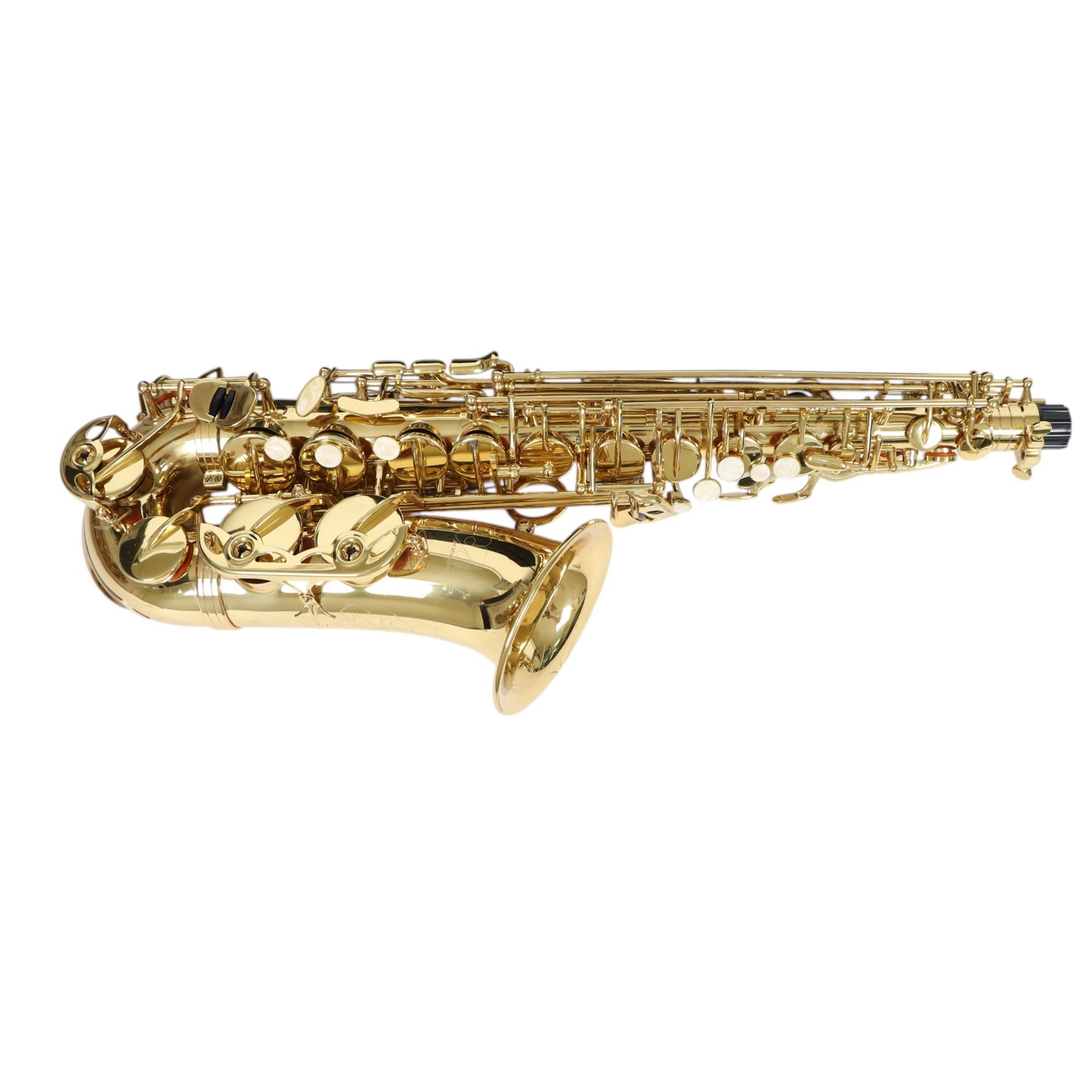 Volt Voggenreiter alto saxophone, contained within hard fitted carrycase and original box