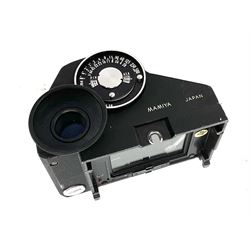 Mamiya C330 camera with Mamiya-Sekor ‘1:4.5 f=55mm’ lens, Mamiya-Sekor DS ‘1:3.5 f=105mm’ lens and Mamiya-Sekor SUPER ‘1:4.5 f=180mm’ lens