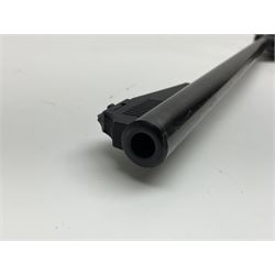 BSA Meteor Mk7 .22 air rifle with break barrel action L110cm overall no.WE-331279-14; in original cardboard box NB: AGE RESTRICTIONS APPLY TO THE PURCHASE OF THIS LOT.