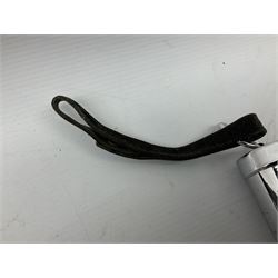 Hull City Police - Christy's London helmet with king's crown plate and an Oldham & Son Ltd Denton Manchester Type T.D.I.A. chromium cased safety torch (2)  