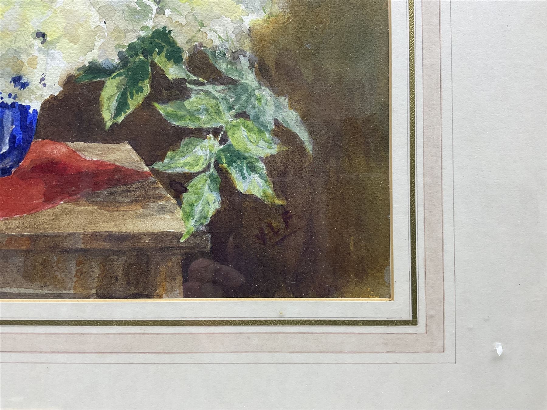 Victoria Louise French (British 20th Century): 'Elderflower in Vase', watercolour signed, titled and dated 1972 verso 28cm x 38cm; Judy Smith (British 20th Century): Poppies Blooming, watercolour signed 39cm x 29cm