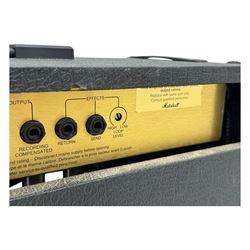Marshall JCM 900 Model 4102 100W Hi Gain Dual Reverb guitar amplifier with Marshall pedal, amp H50cm