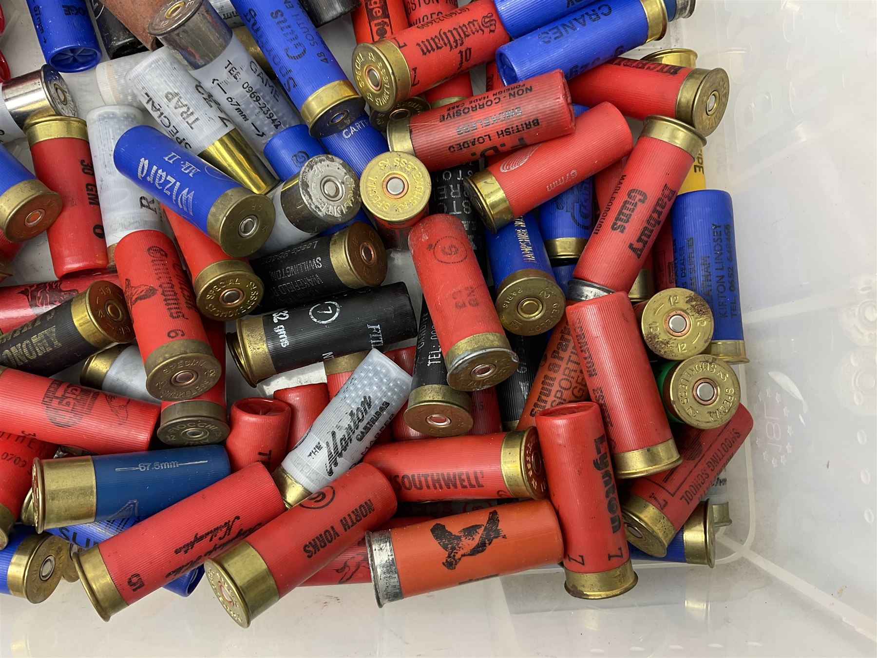 Approximately two-hundred and fifty collector's 12-bore cartridges SHOTGUN LICENCE REQUIRED