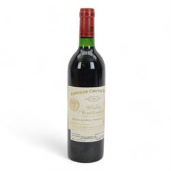 Chateau Cheval Blanc, 1982, St Emilion Grand Cru, 75cl, 11% to 13.9% Vol