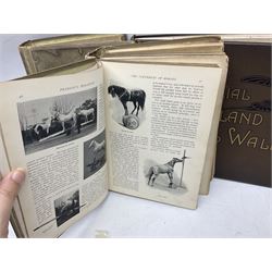 Two volumes of Pearson's Magazine, Pictorial England and Wales, together with Silver reed 500 typewriter and cameras including Sylvania flash 600, etc
