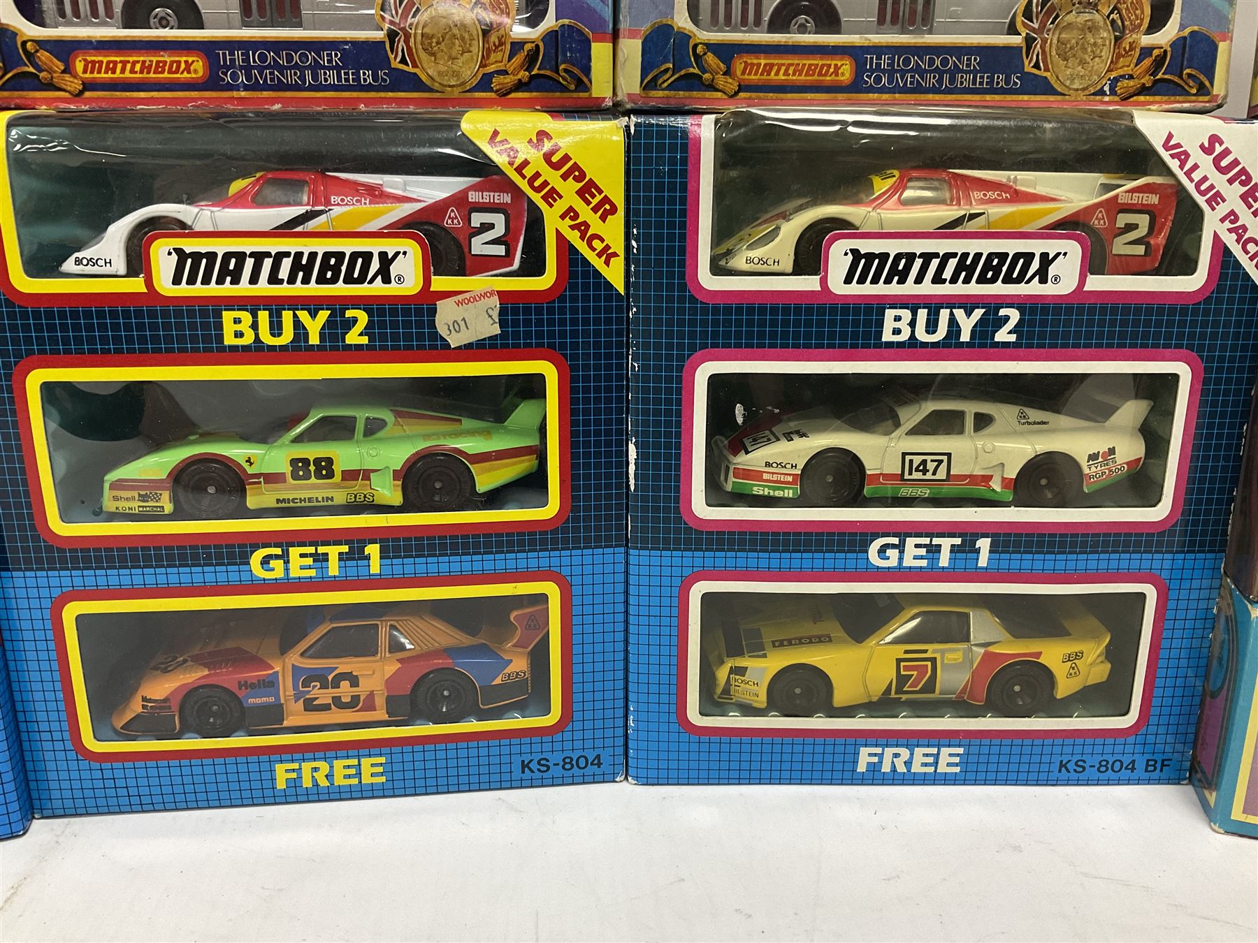 Matchbox - twenty-one die-cast models/sets including two x Superkings K-15; two x Superkings SP-760; two x Super Value Pack KS-804; five Skybusters; Convoys GBK70; Models of Yesteryear etc; all boxed/blister packed (21)
