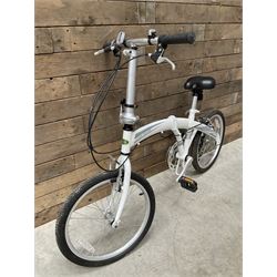 Land Rover folding bicycle, with case