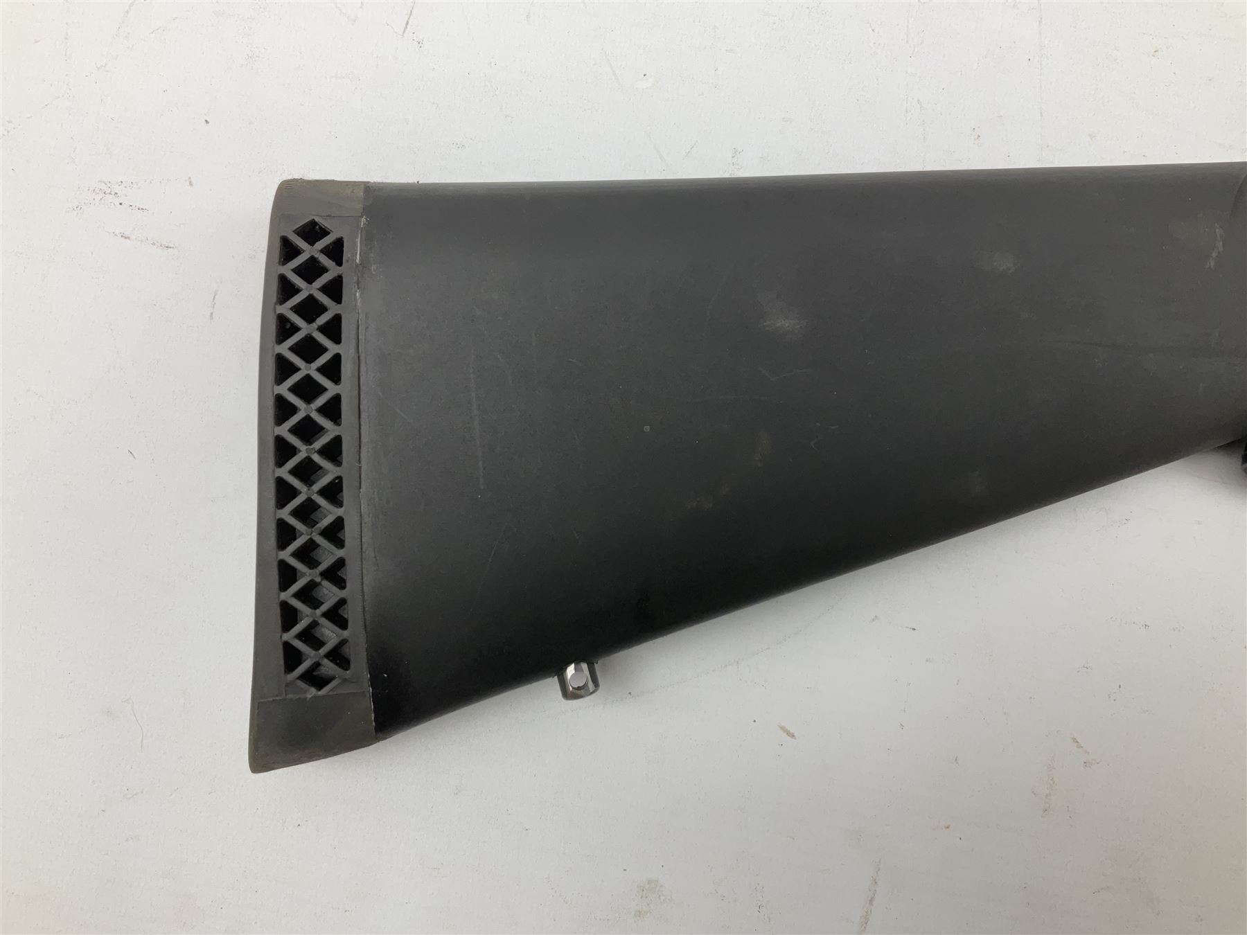 Puma Rifles Hunter bolt-action .22 Long Rifle the 36cm shortened barrel threaded for sound moderator, plastic synthetic stock, serial no.1050840 L83.5cm FIREARMS CERTIFICATE REQUIRED OR RFD