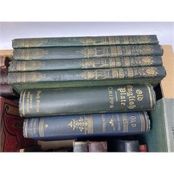 five volumes of Goethes Werke, together with other books to include, Jaufry the Knight, four volumes of The Works of Lord Byron, illustrated etc