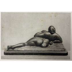 Scofield Thayer (American 1889-1982): 'Living Art' (Twenty Facsimile Reproductions after Paintings, Drawings and Engravings and ten photographs after sculptures by Contemporary Artists), limited edition portfolio of 400 printed at Ganymed Press, Berlin, 1923 
Notes: Scofield was an American Poet and Publisher and editor in chief of the Dial magazine. Living Art contains reproductions of what Thayer believed was the best in the art of the period, containing lithographs of works from his own collection by  Pablo Picasso, Henri Matisse, Gaston Lachaise, Marc Chagall and Edvard Munch. All the works within the folio were owned by Thayer and bequeathed to the MET museum. 