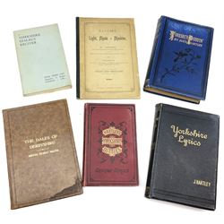 Bailliere's Popular Atlas of the Anatomy and Physiology of the Female Human Body, together with disbound medical books and works of Yorkshire interest, to include Beasley: The Book of Prescriptions, Beasley: Druggist's Receipt Book, Robinson's New Family Herbal, Hartley: Yorkshire Puddin', etc 