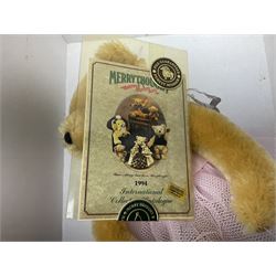 Limited edition Merrythought musical bear, Sugar Plum Fairy, no 228/1000, with tag and box 