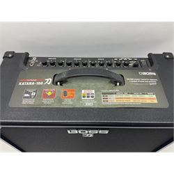 Boss Katana-100 guitar amplifier, serial no. A1I8075, L52cm