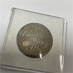 King Charles II 1676 crown coin