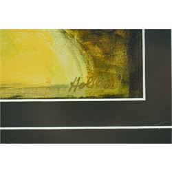 Jacqueline Holland Berkley (British 20th century): 'When We Were Together', limited edition print signed and numbered 373/495, 37cm x 51cm