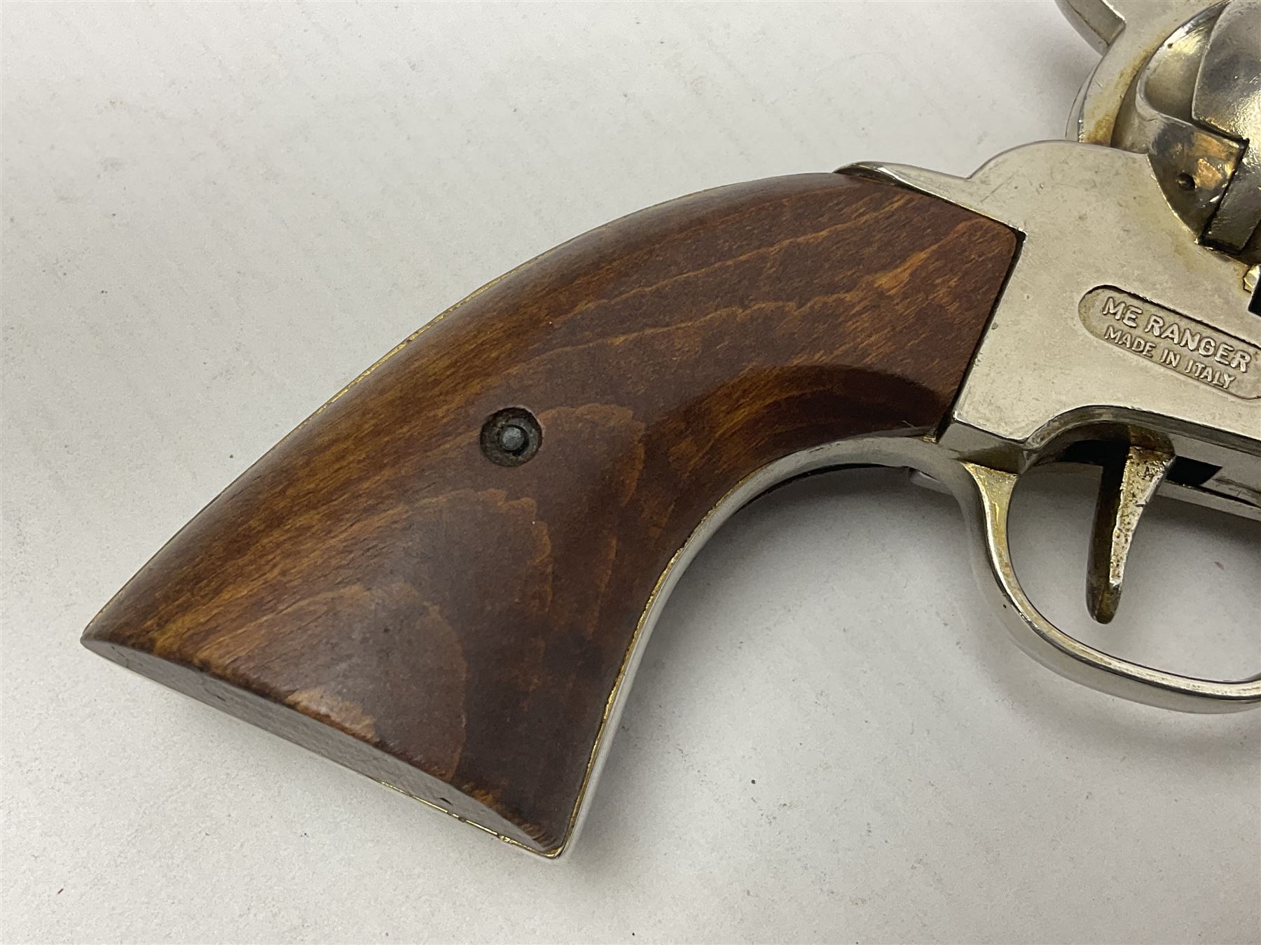 Italian ME Ranger blank-firing six-shot revolver, .380 cal. 9mm krall L30cm overall