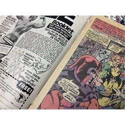 The Uncanny X-Men Marvel comics (1978-1982), including No. 112, British price variant newsstand edition, and Nos 136, 140, 150, 151, 156, 157, 160, 161 and 162, mixed cents and pence prices (10)