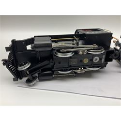 LGB (Lehmann Gross Bahn) G scale, gauge 1 2-4-0 steam locomotive, No 20231, in Santa Fe black livery, numbered 1217, unboxed