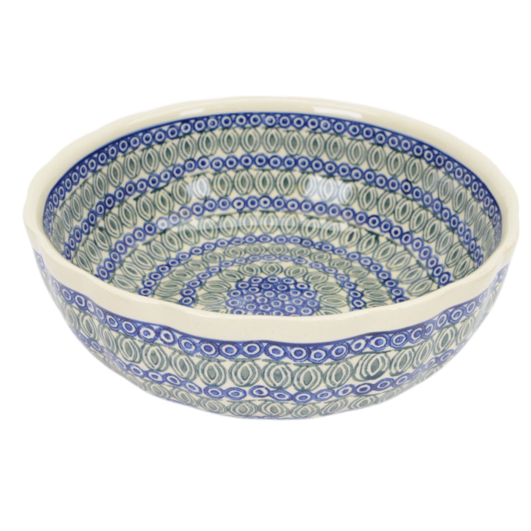 Collection of Ceramika Artystyczna Boleslawiec ceramics and similar Polish ceramics, including cheese dome in the form of a lady, chopping board, fruit bowl and figural candlestick