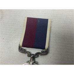 George VI RAF Long Service and Good Conduct Medal awarded to 506313 F/Sgt. F.G. Hollings R.A.F.; with ribbon 