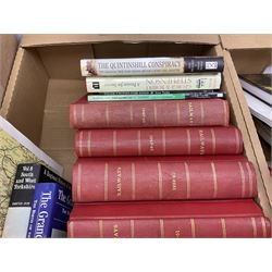 Collection of railway interest books, to include The Railway Atlas of Scotland, Early Japanese Railways, Railway signaling etc, in three boxes 