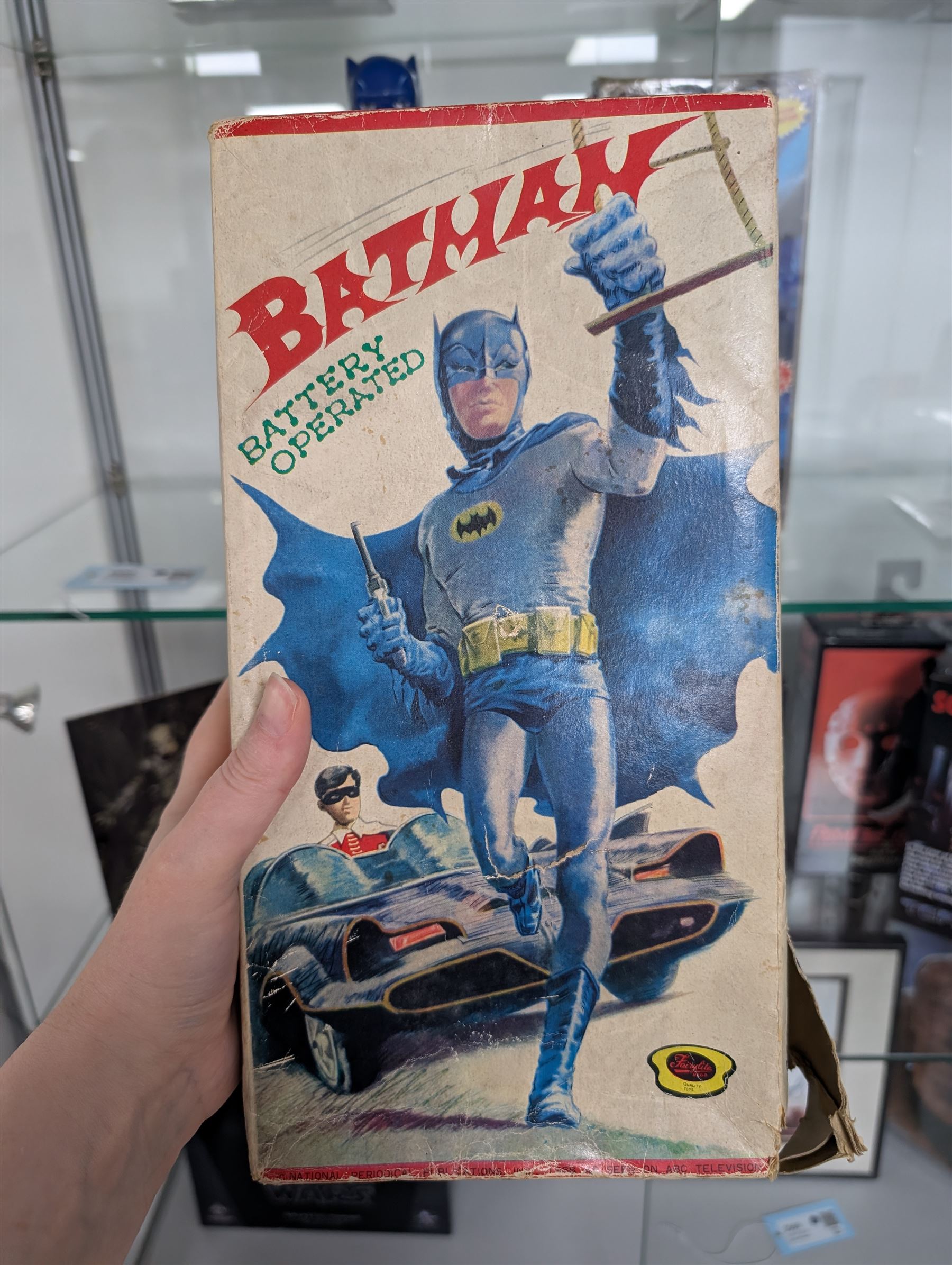  T.N Nomura Batman battery operated robot, boxed