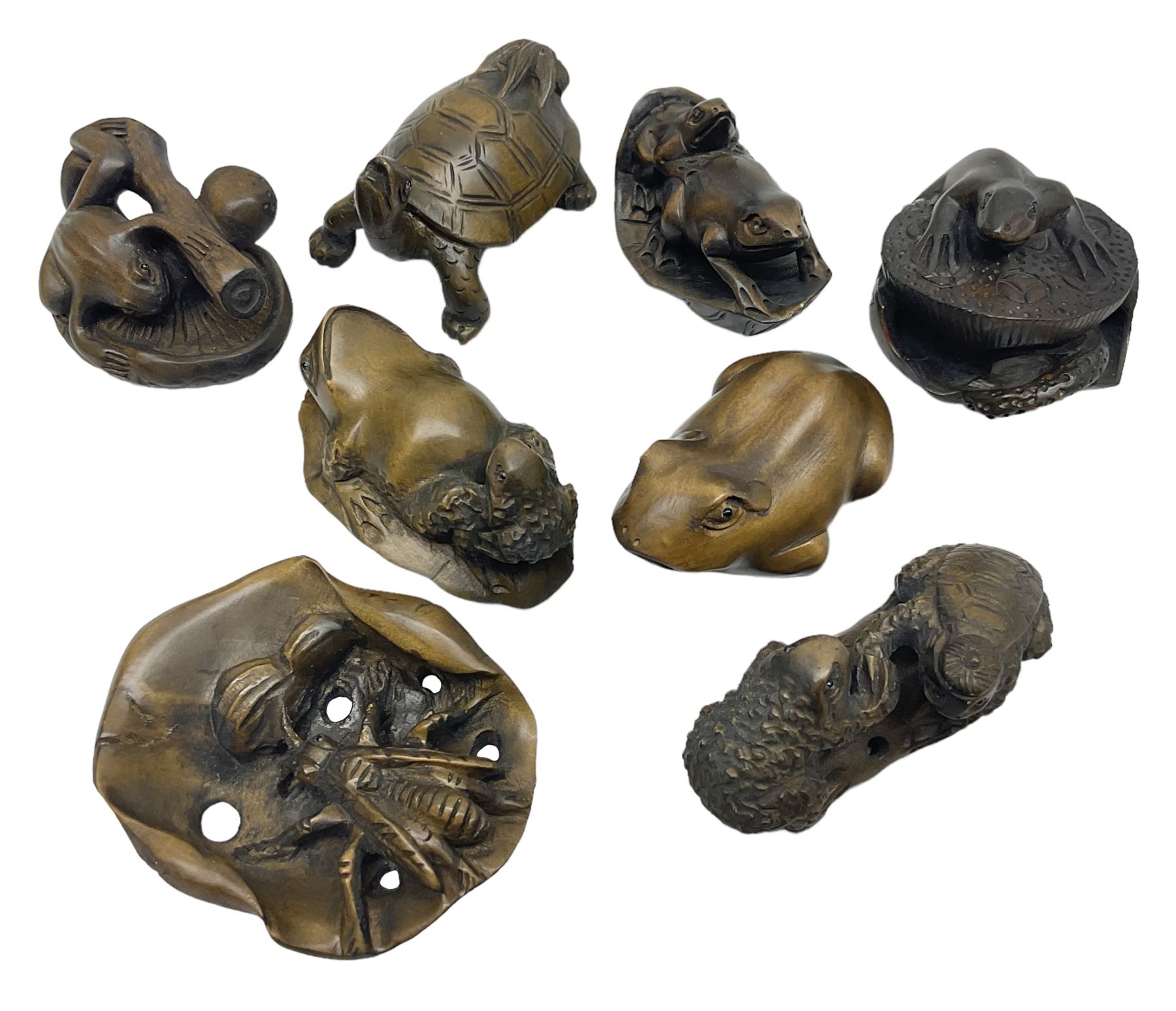 Eight netsuke | Antiques, Collectables, Ceramics & Small Lots | 65379