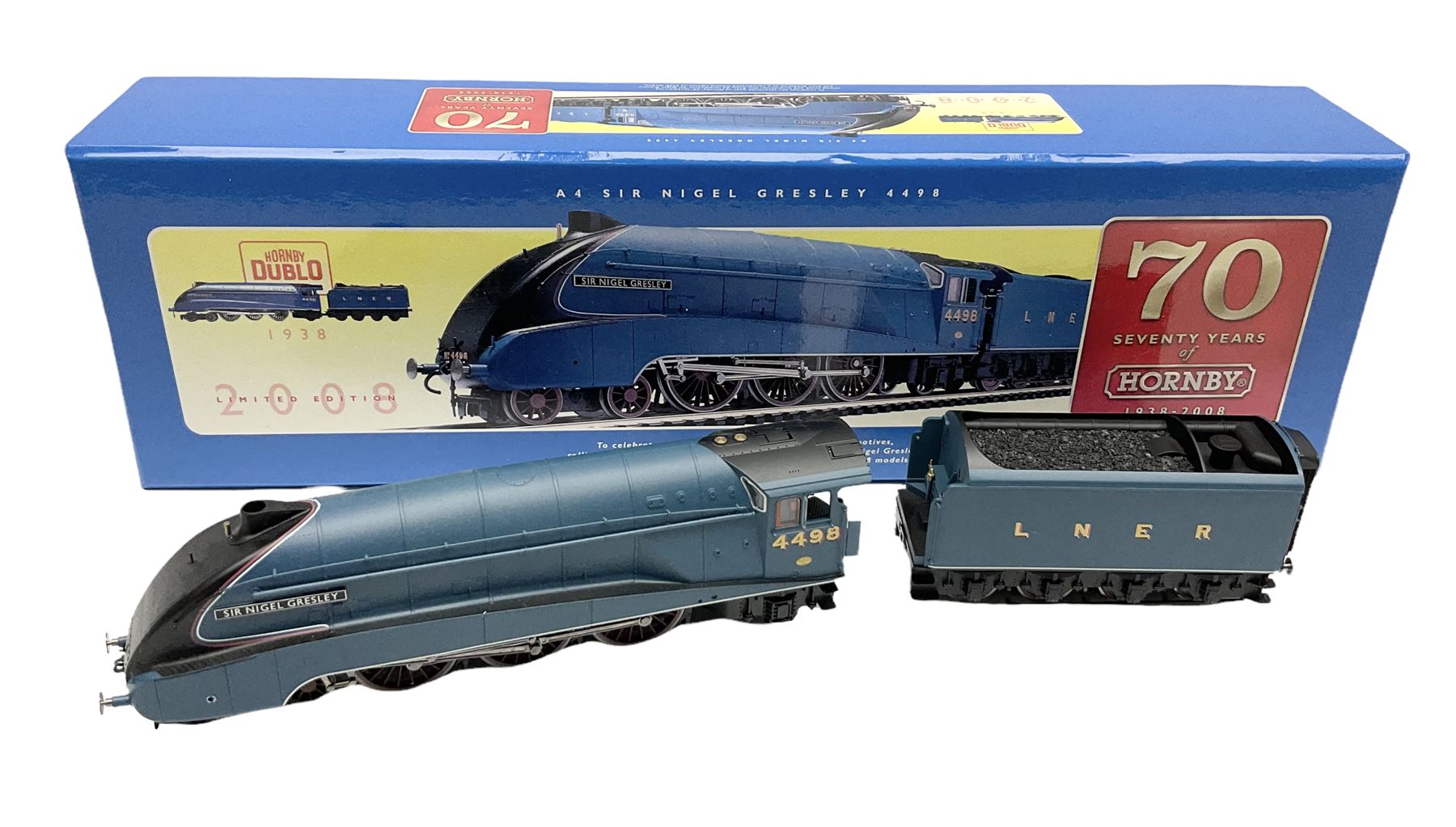 Hornby '00' gauge - Class A4 'Sir Nigel Gresley' locomotive no. 4498, 2008 special edition 