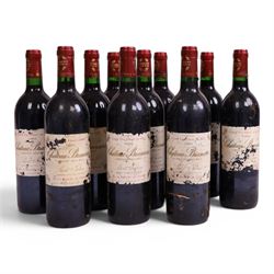 Château Branaire Duluc-Ducru 1994, saint Julien, 750ml, 13% vol, twelve bottles