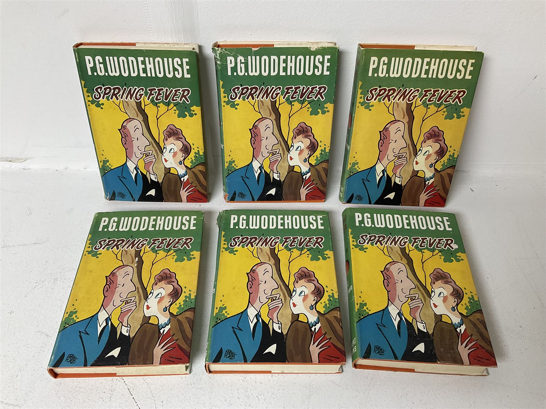 Seven P G Wodehouse; Spring Fever, first edition books